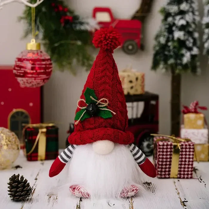 Gnome de Noël avec un charme festif
