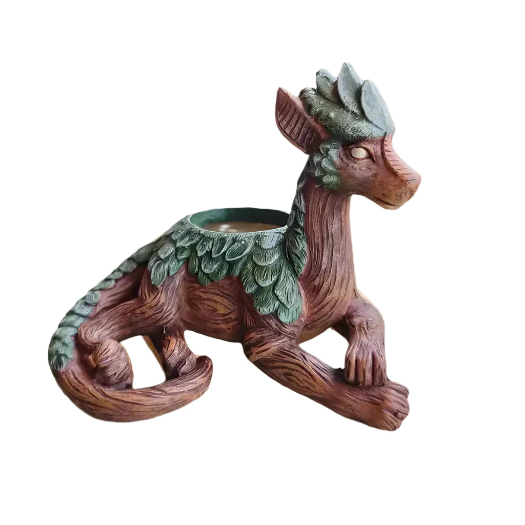 WhimsiDragon - Jardinière pour plantes succulentes au design fantaisiste et ludique