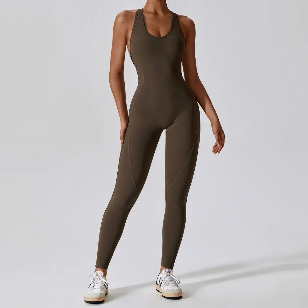 Combinaison de yoga pour femmes – Vêtements de sport unis pour yoga et Pilates