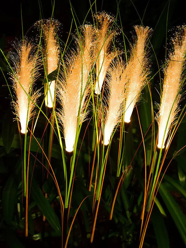 Lampadaire de jardin élégant à énergie solaire