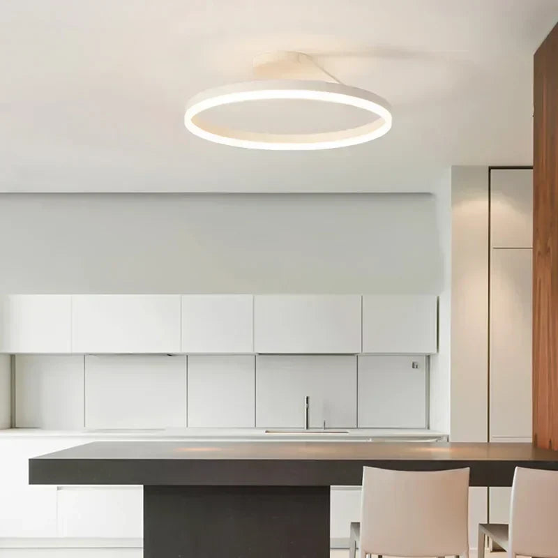 NordiskLys – Lampe de plafond LED scandinave pour chambre à coucher