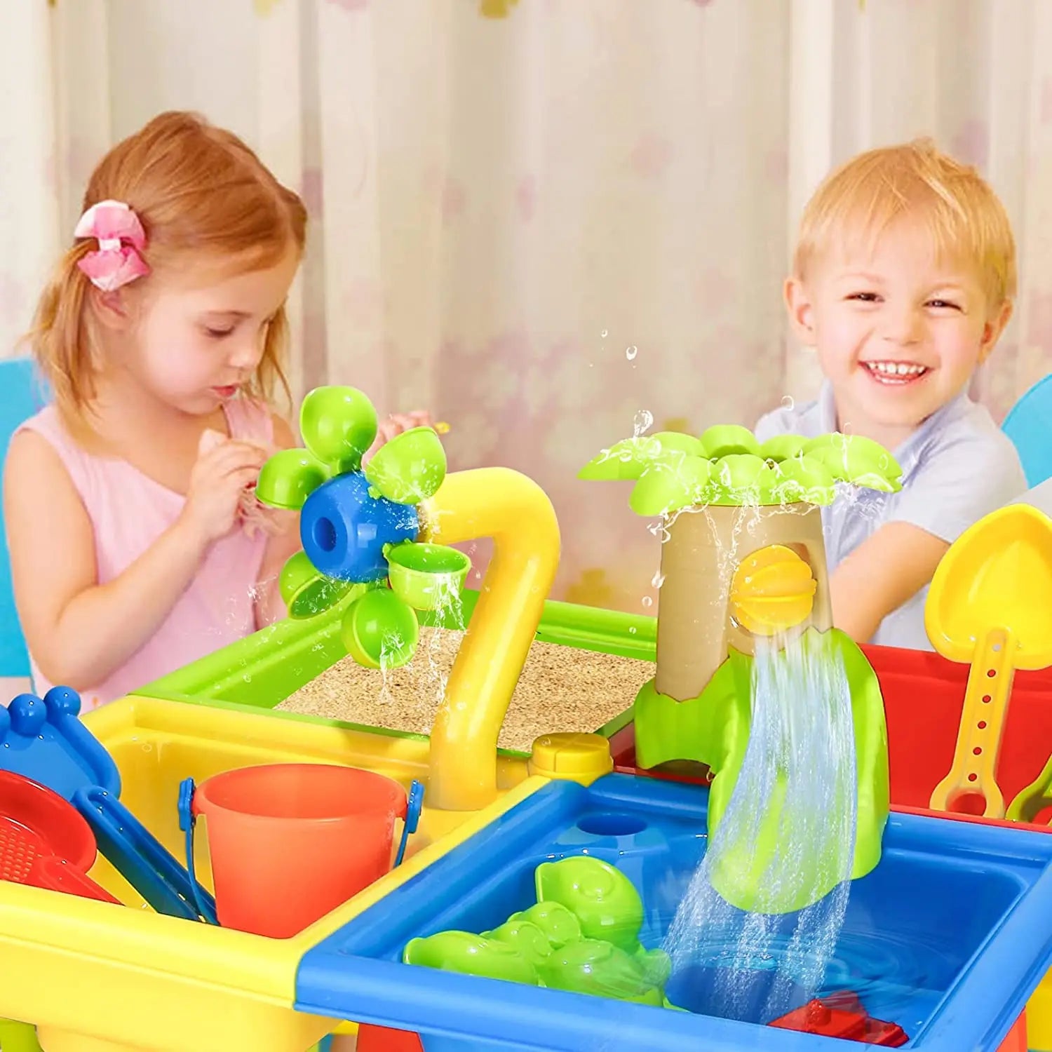 SunnyScoops - Ensemble de jouets strandsand et piscine