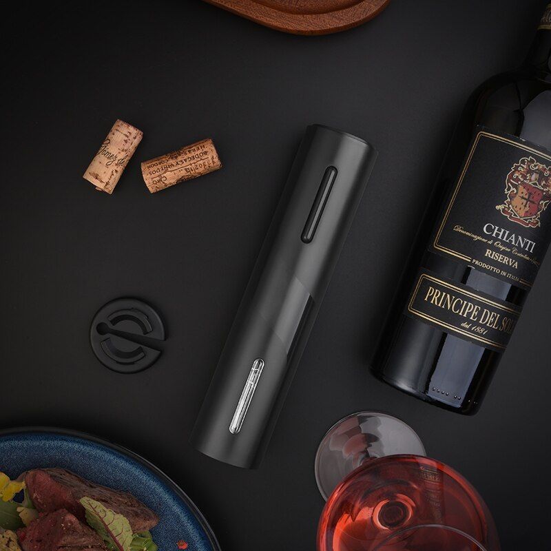 Set d'ouverture de vin électrique VinoLift – Ouverture de bouteille sans effort