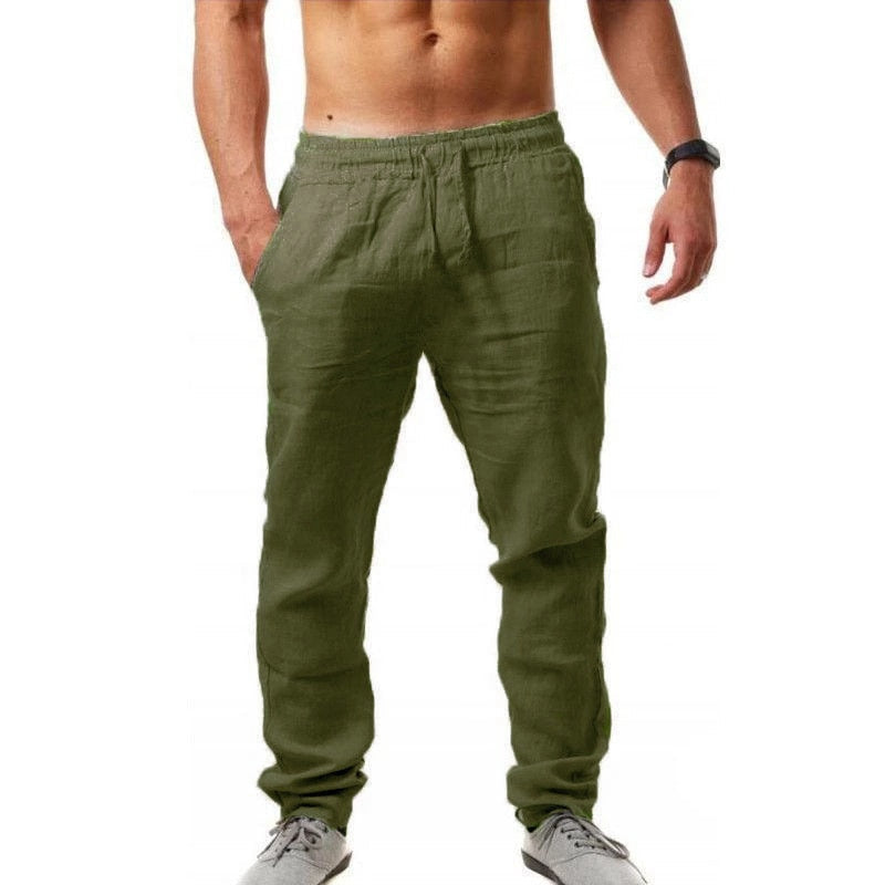 Lukas – Pantalons en lin d'été chic