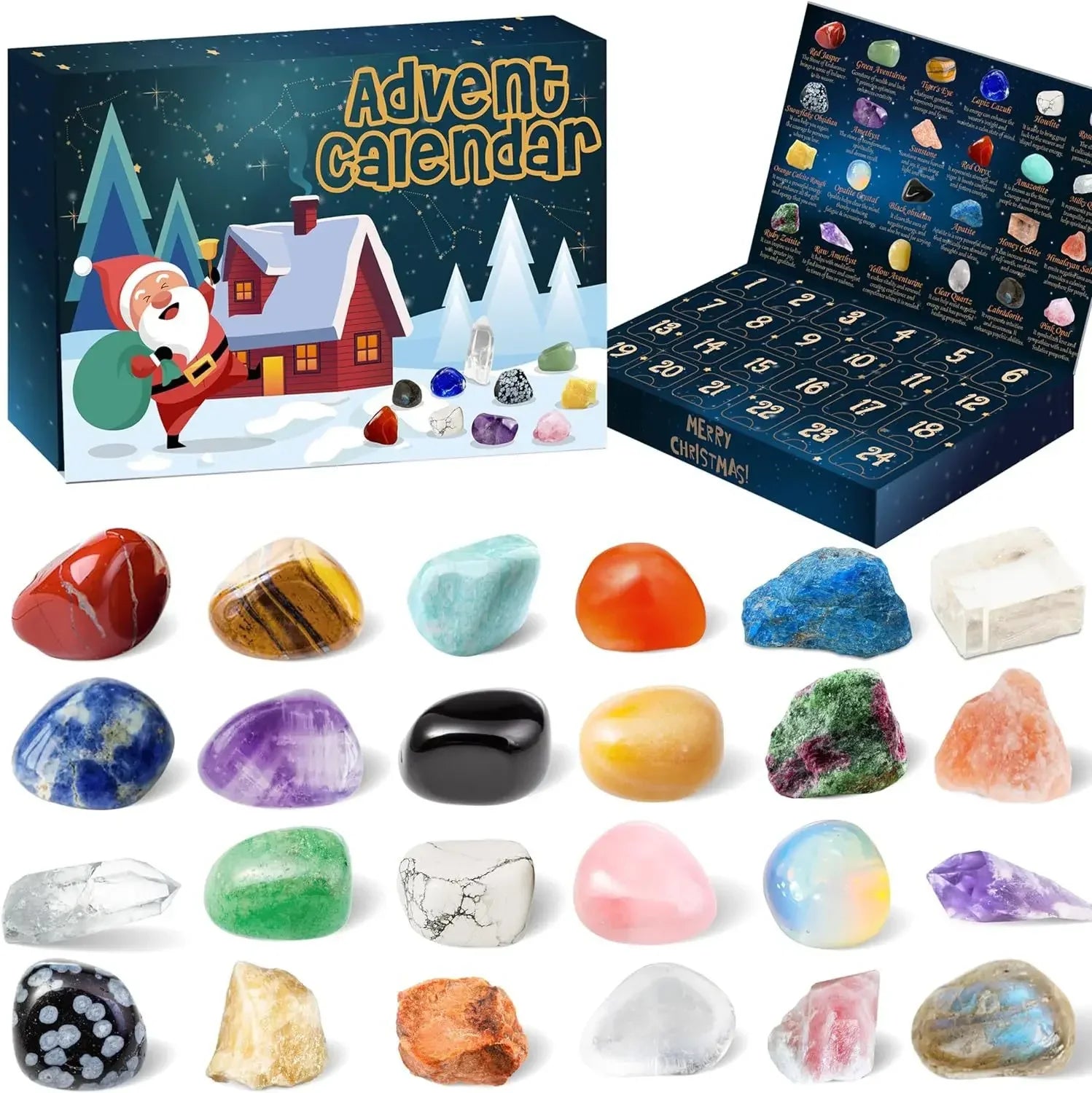 Calendrier de l'Avent en Gemmes de Cristal Ava