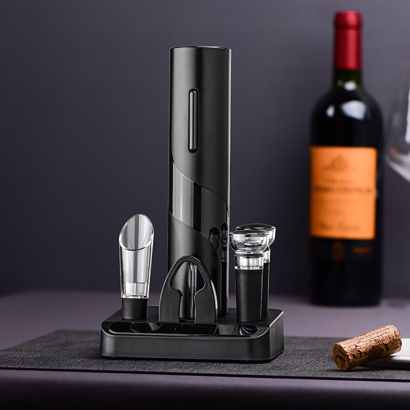 Set d'ouverture de vin électrique VinoLift – Ouverture de bouteille sans effort