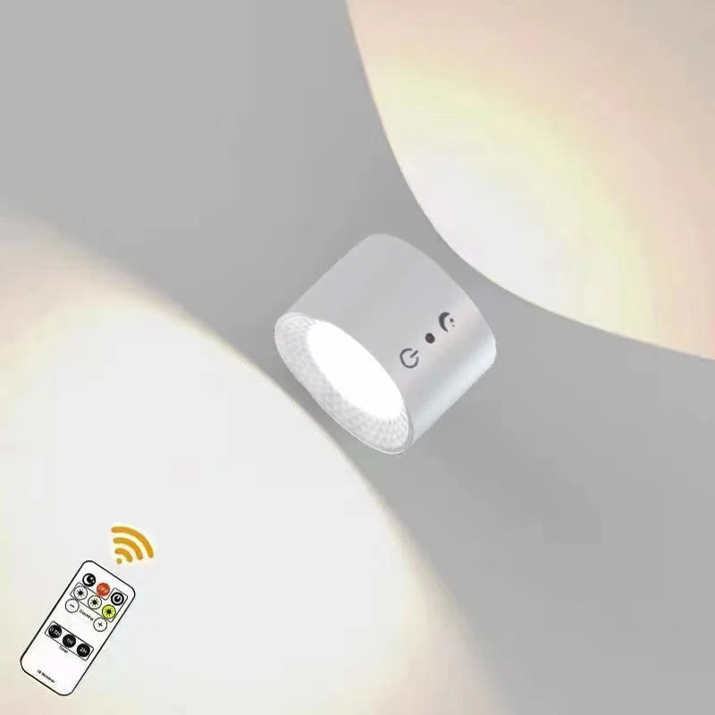 FlexiBeam - Projecteur LED portable avec télécommande et recharge USB