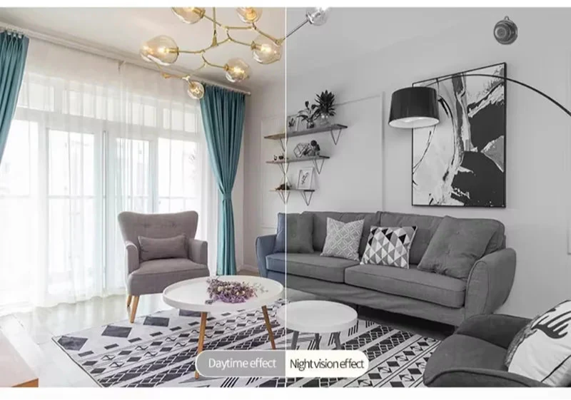 Mini caméra WiFi – Caméra de surveillance sans fil pour une utilisation intérieure et extérieure