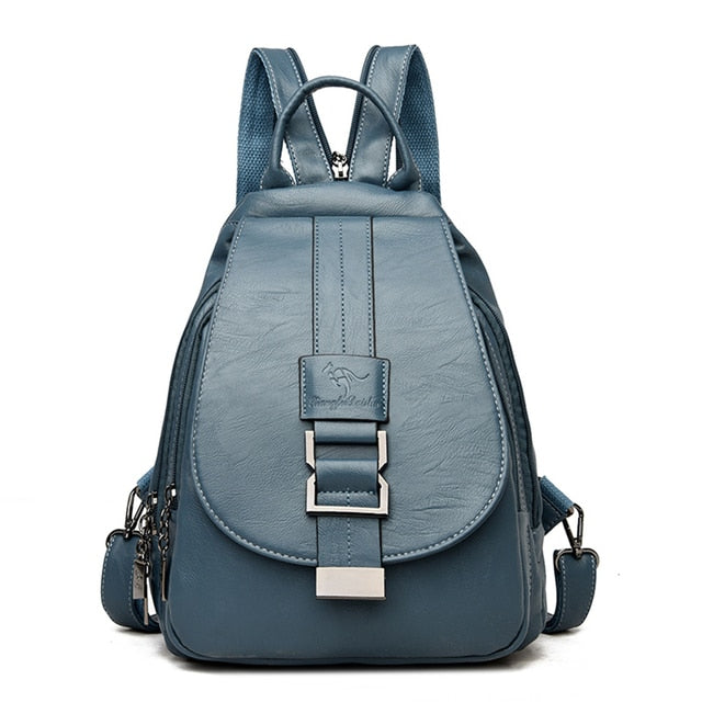 Sofia Sac à dos en cuir – Élégance intemporelle et fonctionnalité pratique