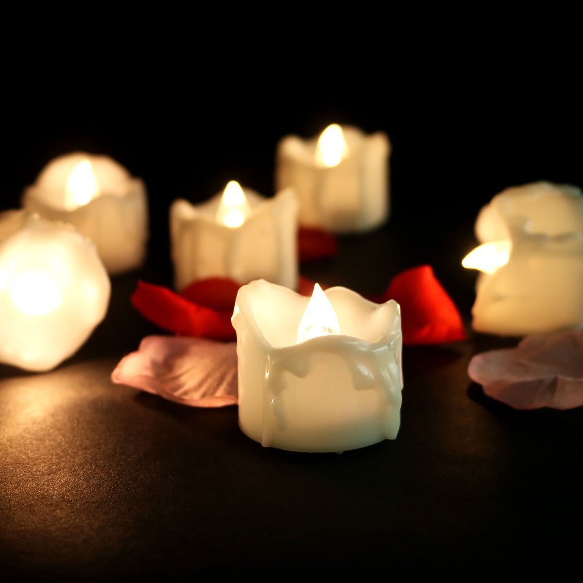 Bougies LED GlowEase avec Télécommande