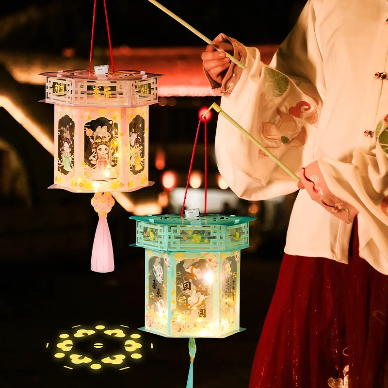 HarmoniGlow - Lanterne faite à la main pour l'éclairage traditionnel des festivals