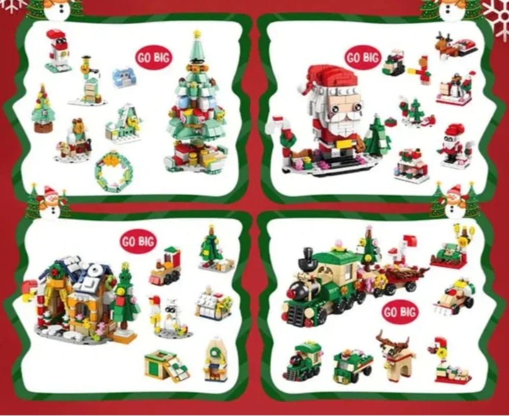Calendrier de l'Avent Puzzle de Blocs Surprise