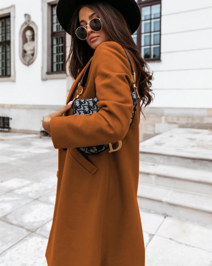 Manteau long classique Elena