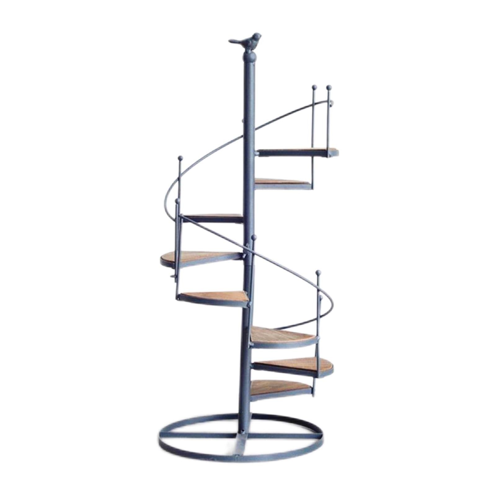 Support de Plantes Étagé SpiraBloom – Élegant support de plantes en forme de spirale pour balcons et jardins