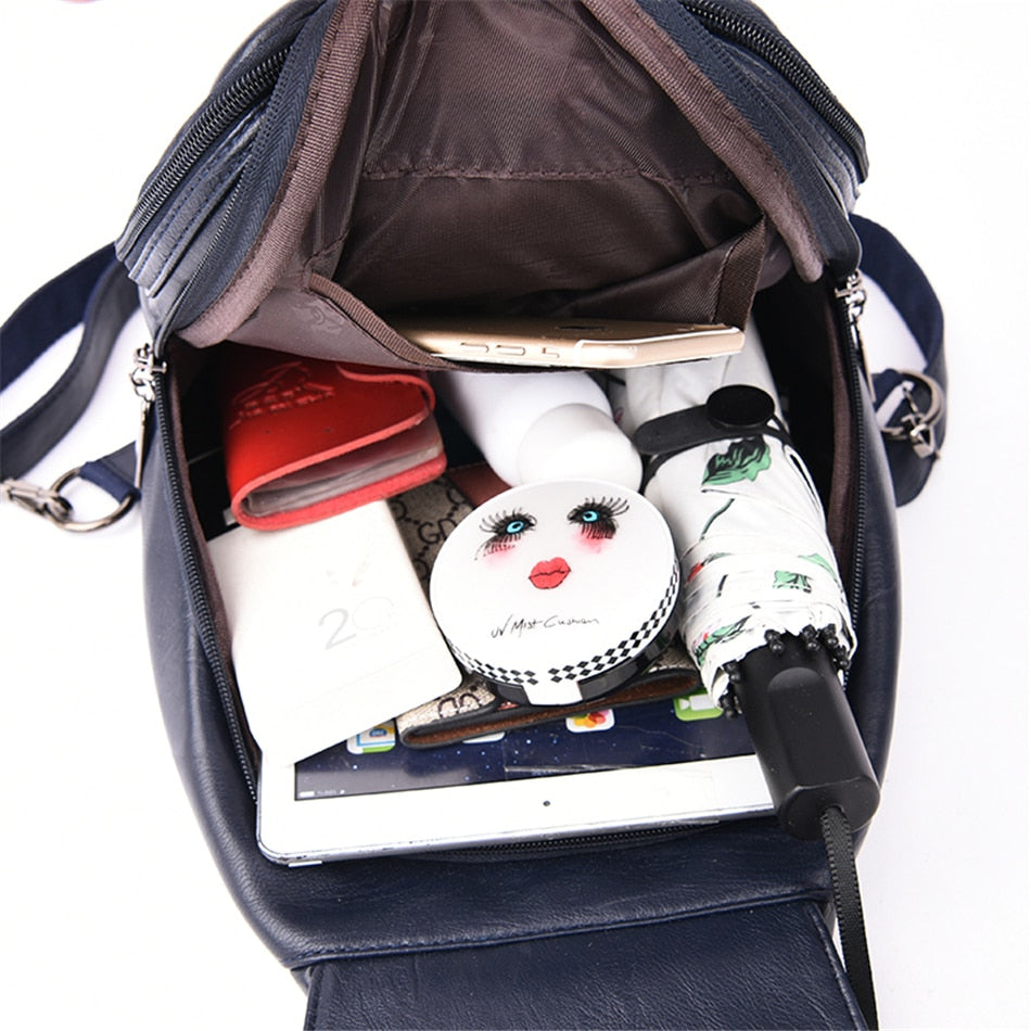 Sofia Sac à dos en cuir – Élégance intemporelle et fonctionnalité pratique
