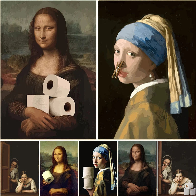 IconicArt - Affiches d'art originales sur le thème de la pandémie