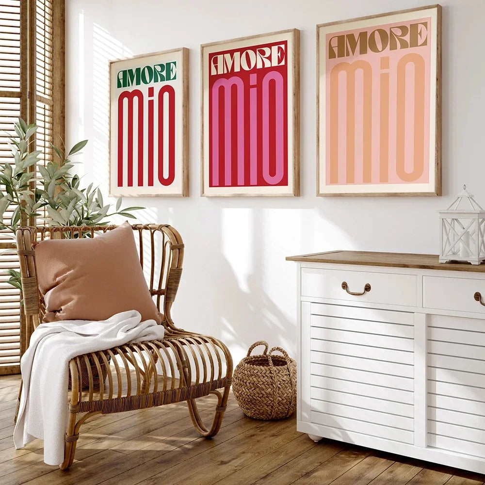 RetroPop - Affiches typographiques vibrantes
