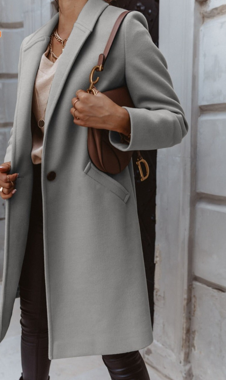 Manteau long classique Elena