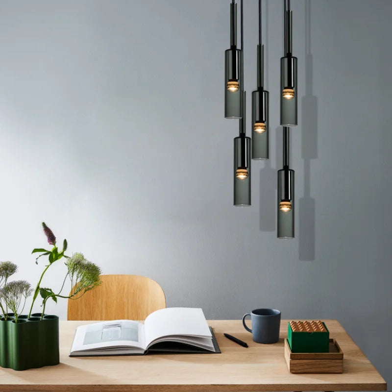 LumiCyl – Lampes suspendues cylindriques modernes