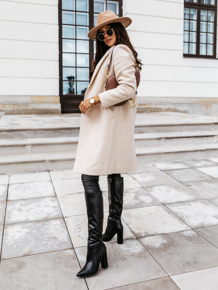 Manteau long classique Elena