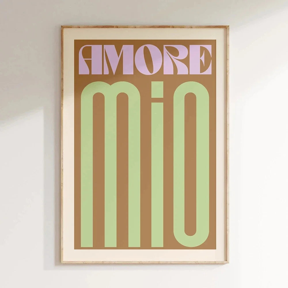 RetroPop - Affiches typographiques vibrantes