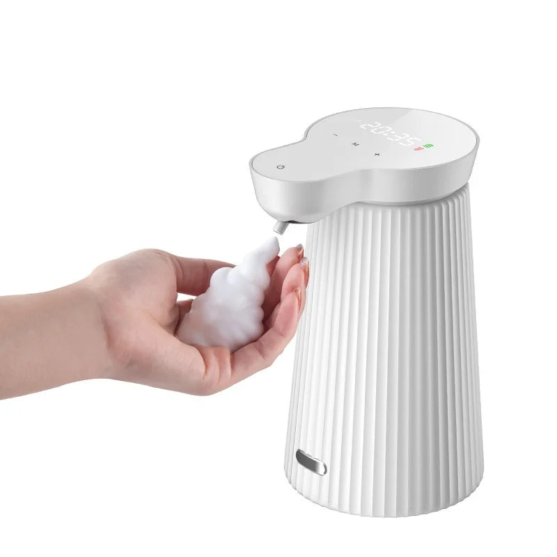 TimeTouch - Distributeur de savon automatique avec affichage de l'heure
