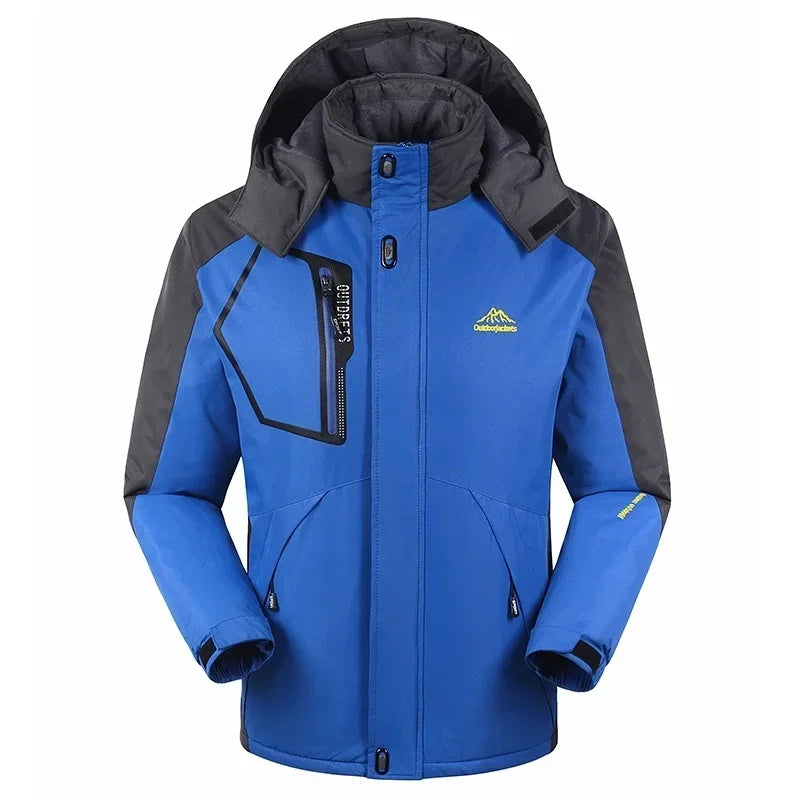 Veste de ski pour hommes avec capuche | Vêtements d'hiver