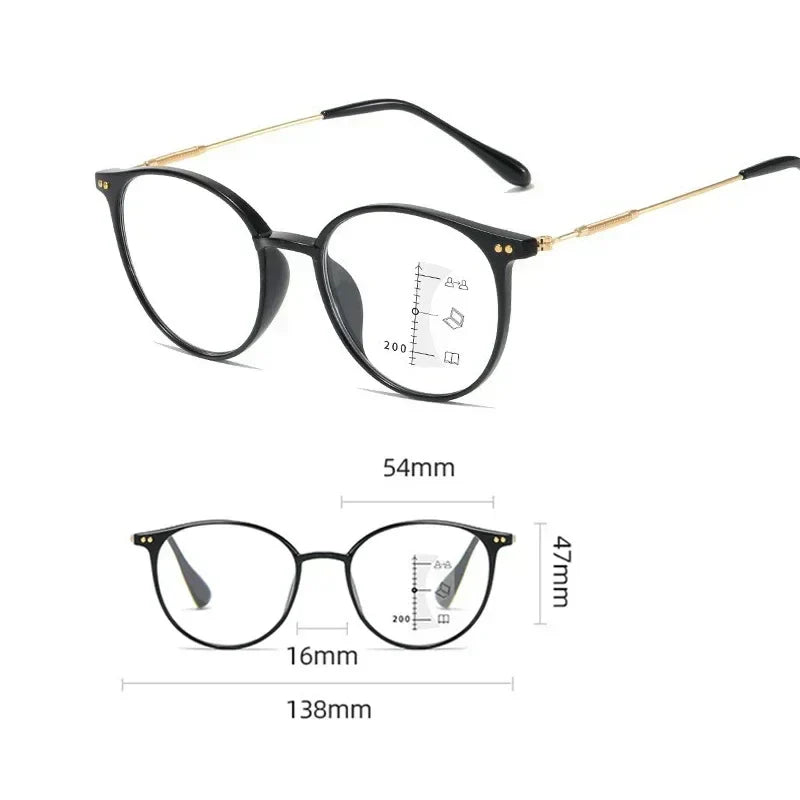 TrendVision - Lunettes rondes élégantes