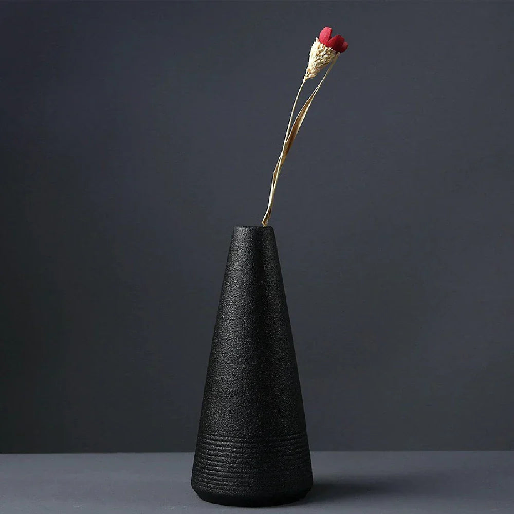 Vase en céramique texturée EllaForm