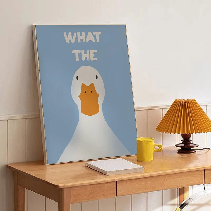 FunSchemes - Affiche décorative Canard excentrique