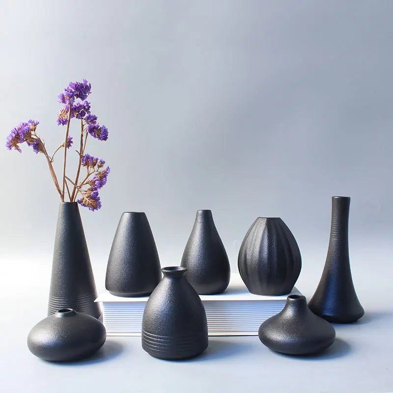 Vase en céramique texturée EllaForm
