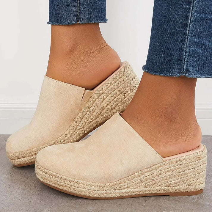 Cristy | Sandales à talons compensés élégantes pour femmes