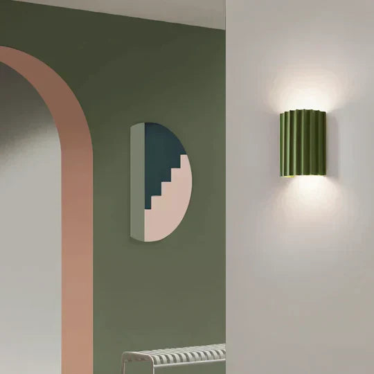 Applique murale à éclairage artistique moderne en résine