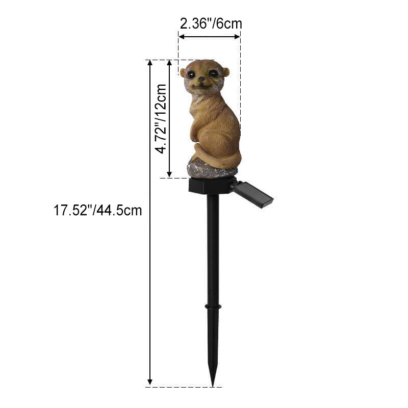 MeerkatGlow - Lumière marine à énergie solaire lunefuldt