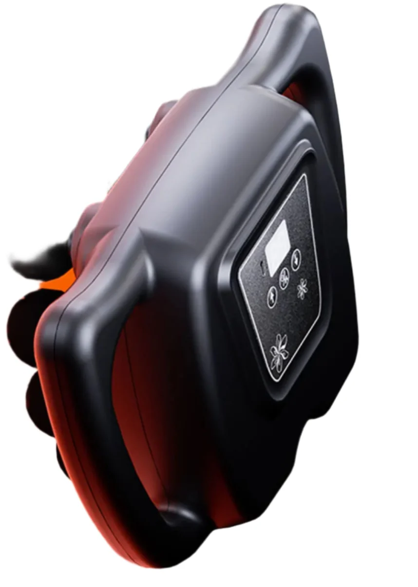 Appareil de massage musculaire profond électrique avec chaleur – Dispositif portable de thérapie à main