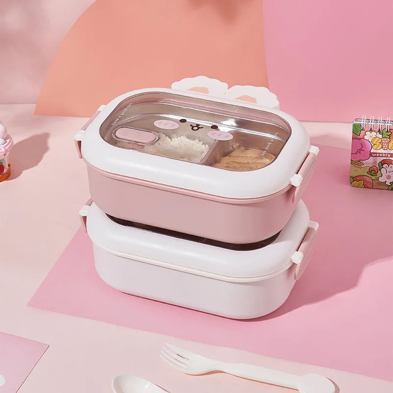 HopNChomp - Boîte à lunch pour enfant motif lapin