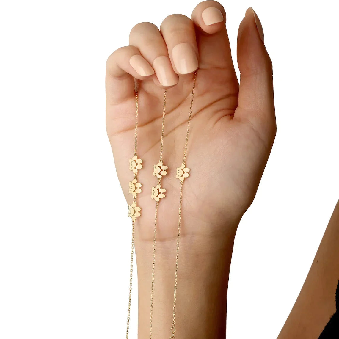 Bracelet Charme Ajustable PawPrint