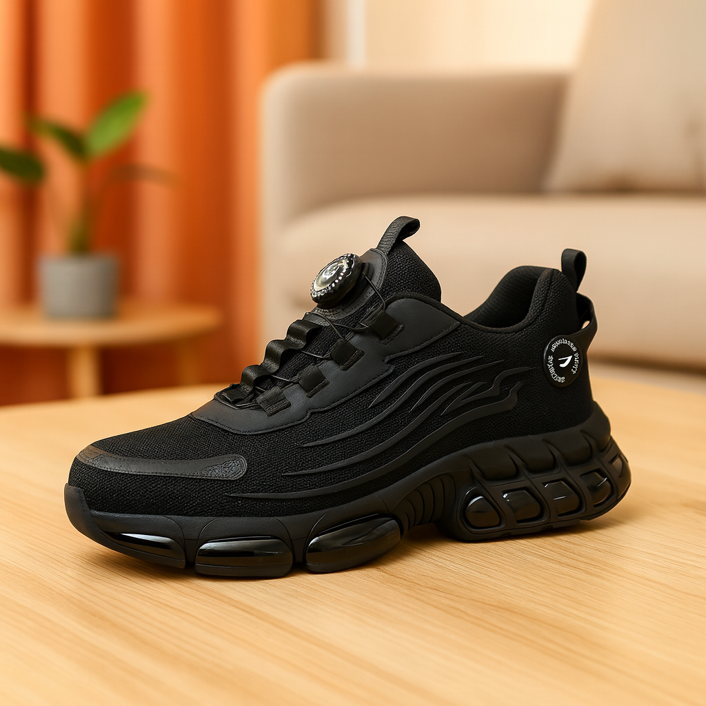 SafeStride | Chaussures de sécurité faciles à enfiler pour femmes et hommes