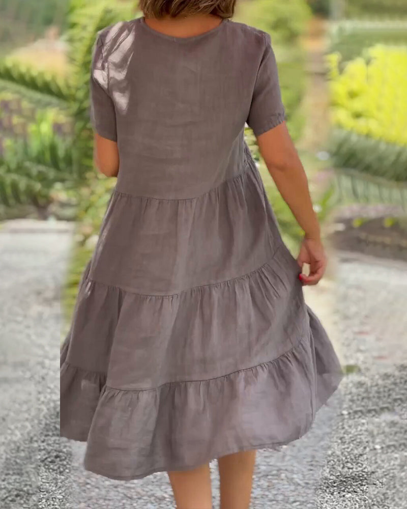 Robe chemise élégante Sofie pour femmes