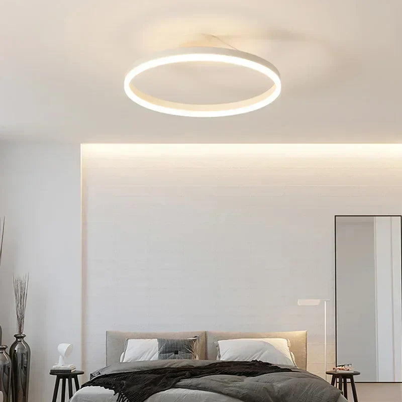 NordiskLys – Lampe de plafond LED scandinave pour chambre à coucher