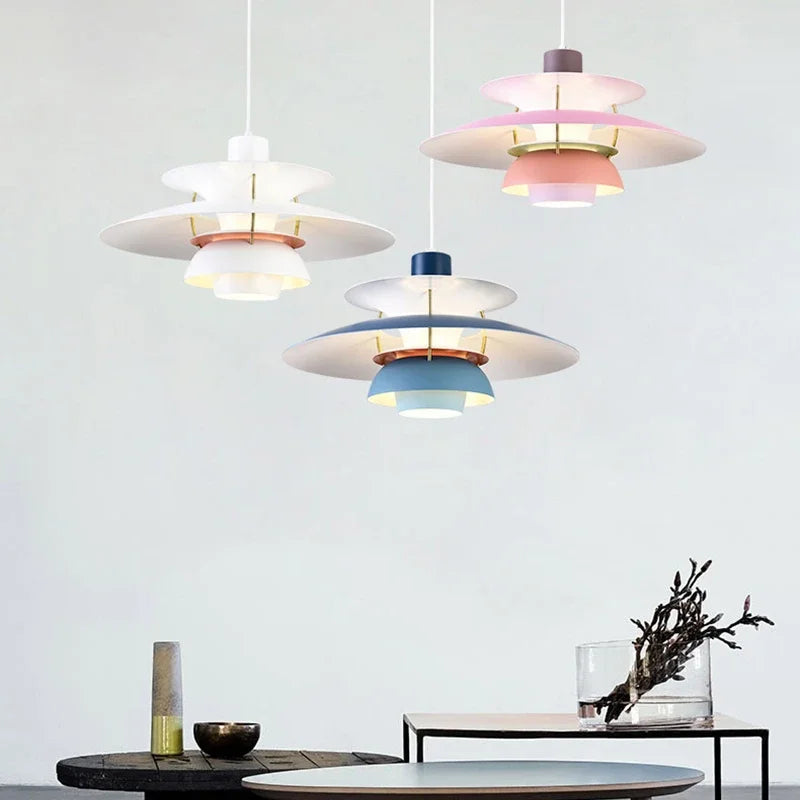 LumiTier – Lampes suspendues à plusieurs niveaux modernes