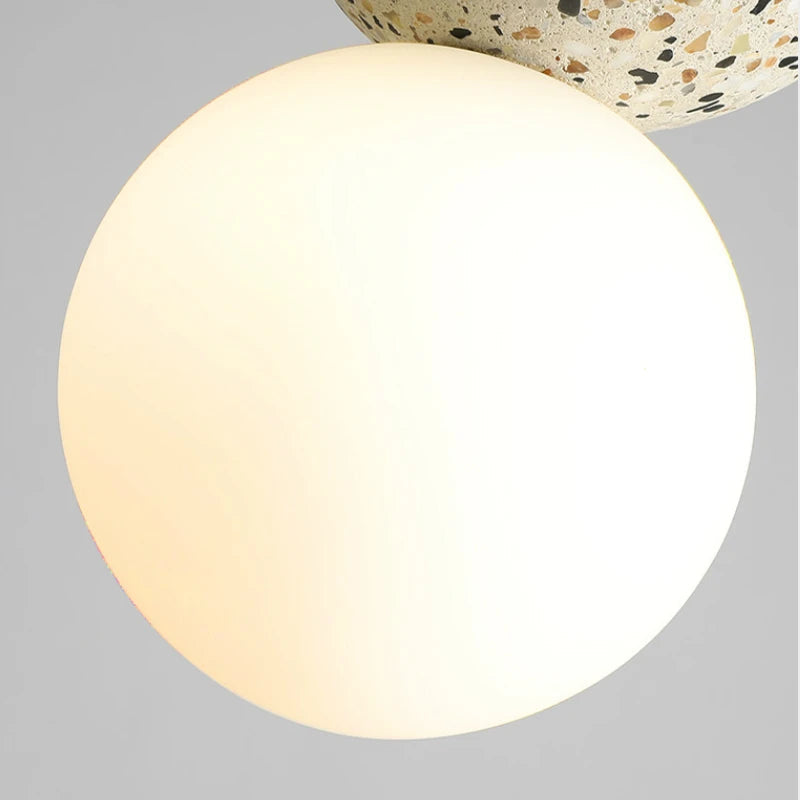 LumiOrb – Pendentif minimaliste avec écran en verre