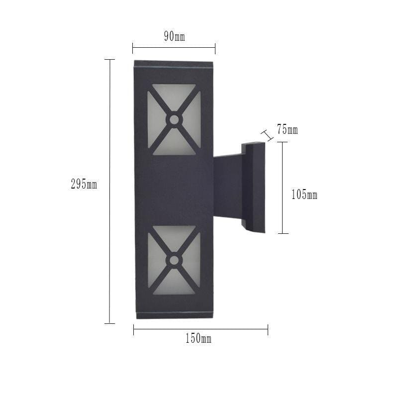 SkyGlow - Lampe murale LED d'extérieur