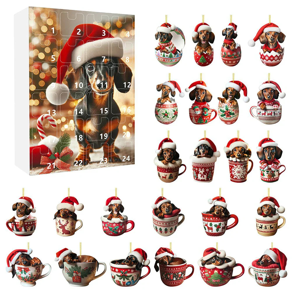 Calendrier de l'Avent Holiday Paws 2025 - 24 jours de bonheur canin