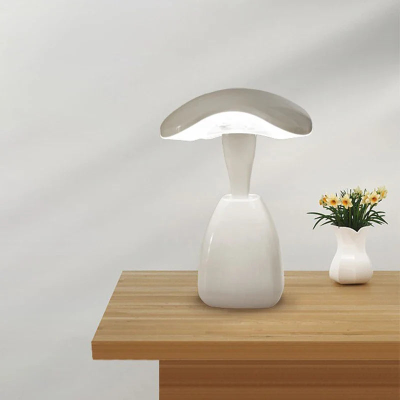 MushAura - Lampe tactile LED douce à lumière diffuse en forme d'éponge