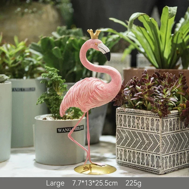 Figurine de flamant décoratif Flamora – Élégance et caractère unique pour votre maison