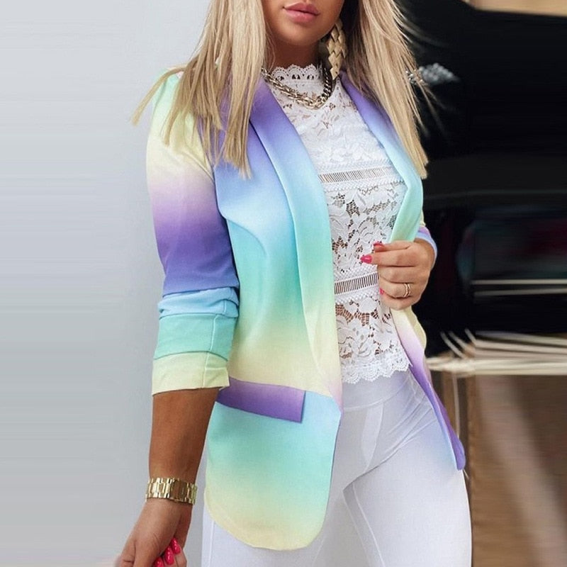Blazer batik chic