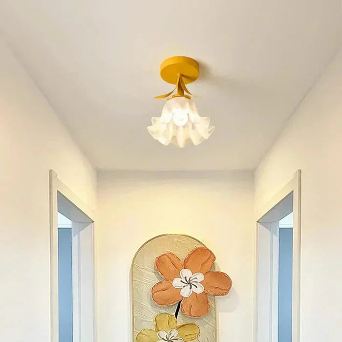 DécorLume - Lampe de plafond en forme de fleur