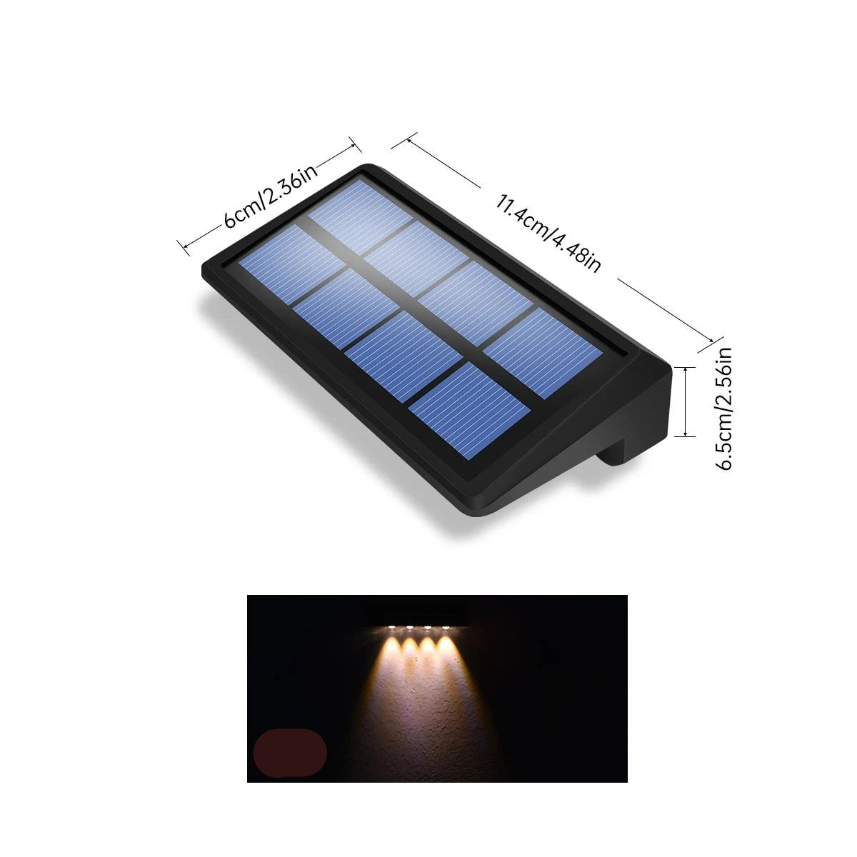 SolarFlare - lumière LED ajustable