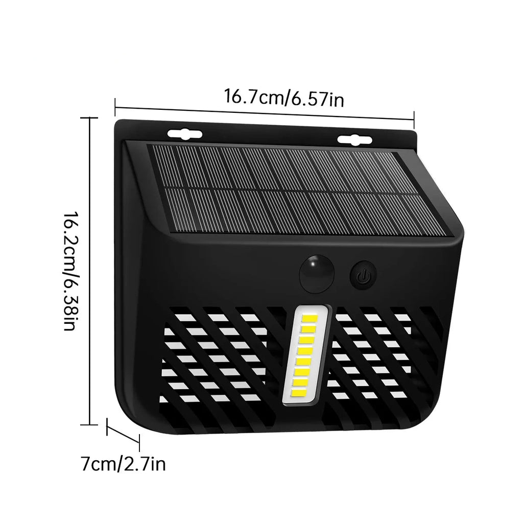 Lampe Anti-Moustique Solaire Extérieure Étanche